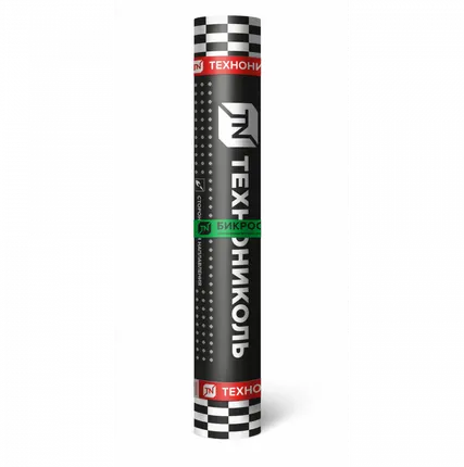 Фото №0 Наплавляемая рулонная кровля ТехноНИКОЛЬ Бикрост-4 ХКП сланец серый 1*10 м