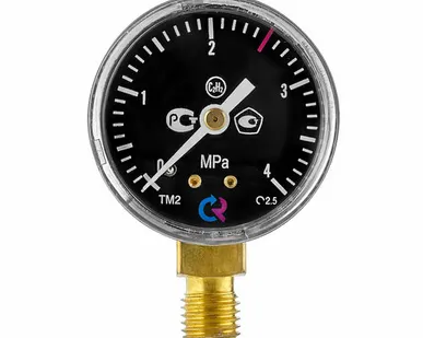 фото Манометр ацетиленовый 4,0 МПа (001.050.807)