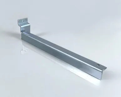 фото Кронштейн для полки на экономпанель, L=250мм, пара (левый, правый), цинк хроматированный