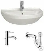 фото Раковина VITRA S50 (55 см) комплект 3 в 1