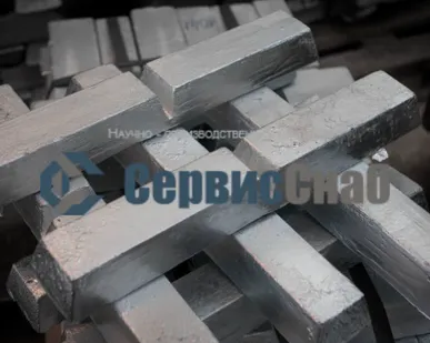 фото Цинк Ц2 чушка