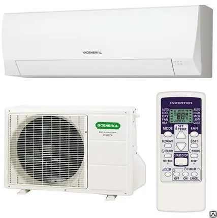 Фото №0 Кондиционер настенного типа General Fujitsu Eco2 Inverter ASHG12LLCA