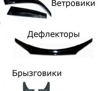 фото Дефлекторы капота