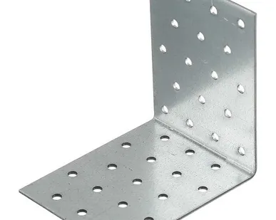 фото Уголок крепежный равносторонний 100х100х80х2.0мм оцинк. Невский Крепеж 922474