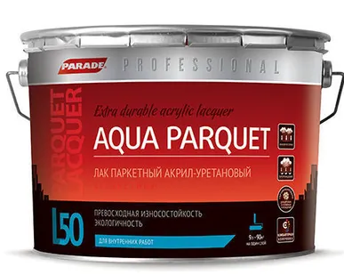 фото Лак PARADE Professional 0,75л акрил-уретановый паркетный L50 П/мат