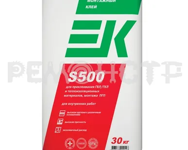 фото Монтажный клей 30кг S500 EK (40) ЭК