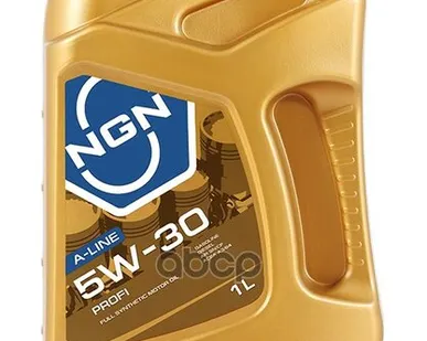 фото NGN 5W-30 Profi A-Line Sn/Cf 1Л (Синт. Мотор. Масло)