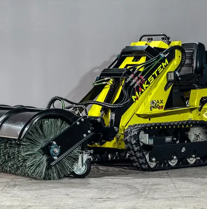 Фото №0 Аренда мини-уборочной машины с оператором