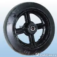 Фото №0 Колесо большегрузное,без кронштейна,обрезиненное D 100