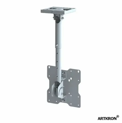 Фото №0 Кронштейн ARTKRON DNT-20 (300-500 мм, белый, с фланцем)