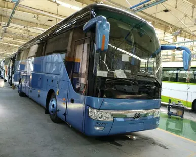 фото Автобус YUTONG 6122, 2017 гв, новый. Синий цвет.