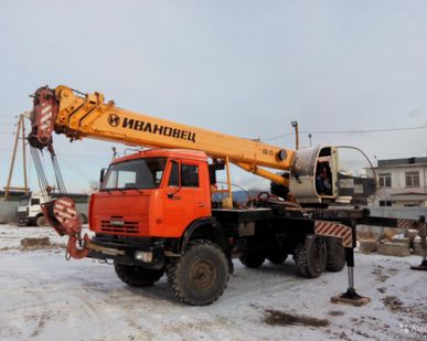 фото Аренда автокрана 25 тонн "Ивановец"