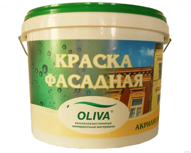 фото Краска Акрилит-101Б Муниципальная фасадная белая, 1,3, кг