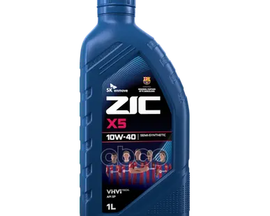 фото ZIC Масло моторное полусинтетическое 10W40 X5 ZIC - 132622