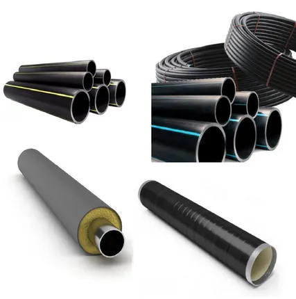 Фото №0 труба полиэтиленовая, ВУС, ППУ, металлопластиковая, полипропиленовая, стальная