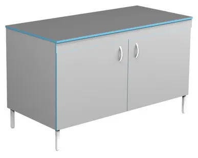 фото Стол закрытый для работы стоя СЛЗ НВК 1500 НЕРЖ (1500x700x850)