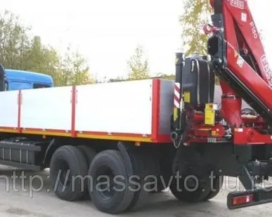 фото Манипулятор FASSI F155A2 на шасси Камаз 65117