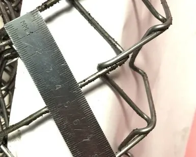 фото Сетка-рабица 45*45*3.0 (1,5*1,36м) оц. Рулон д.3,0мм