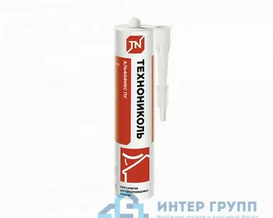 фото КЛЕЙ-ГЕРМЕТИК ТЕХНОНИКОЛЬ АЛЬФАФИКС ПУ, КАРТРИДЖ 310 МЛ (наружнее применение)