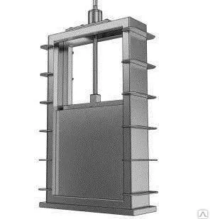 фото Затворы поверхностные плоские сдвоенные