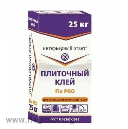 Фото №0 Клей плиточный "Интерьерный ответ" C1, 25 кг