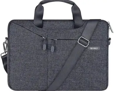 фото Сумка WiWU для ноутбуков Gent Business Handbag 15.4-16 Gray