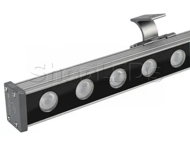 фото Arlight Линейный прожектор AR-LINE-1000-24W Warm3000 (GR, 15x60 deg, 230V) (Arlight, Закрытый)