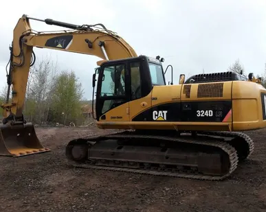 фото Аренда гусеничного экскаватора CAT-324 Гидромолот есть.