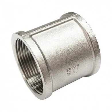 Фото №0 Муфта латунная ду 32 (фитинг резьбовой)