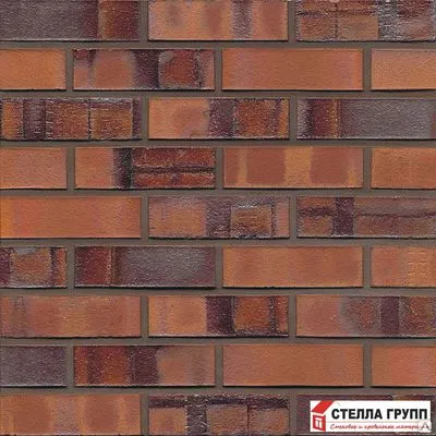 Фото №0 Клинкерный кирпич 13 Rotbraun nuanciert Fuss sortierung, Muhr (Германия)