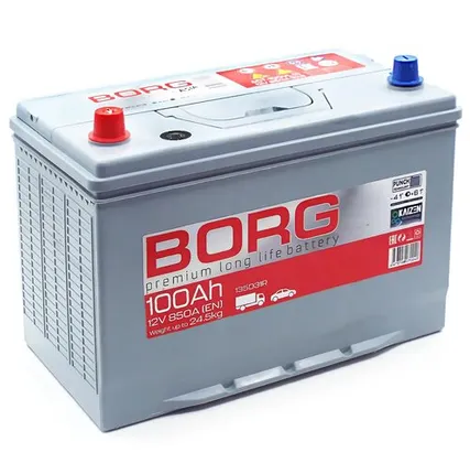 Фото №0 Аккумулятор BORG Premium Asia 135D31R 100 Ач п.п.