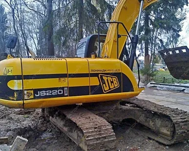 фото Аренда гусеничного экскаватора JCB JS 220 LC, Москва
