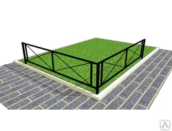 фото Газонное ограждениу ГЗ-6
