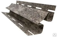 Фото №0 Внутренний угол КИРПИЧ в цвет сайдинга TimberBlock