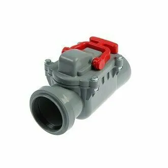 Фото №0 Клапан обратный прямой канализация ф50