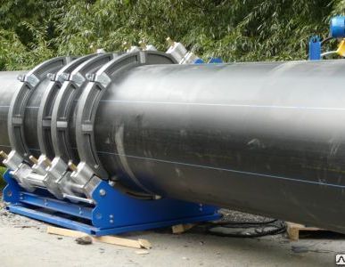 фото Монтаж газовой трубы ПНД