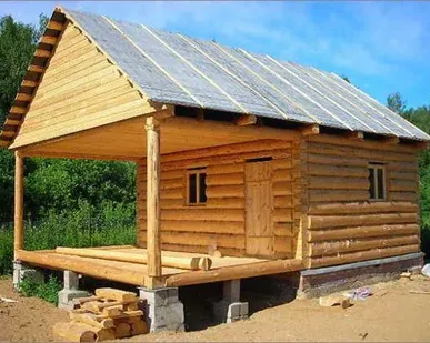 фото Строительство бань, саун, парной