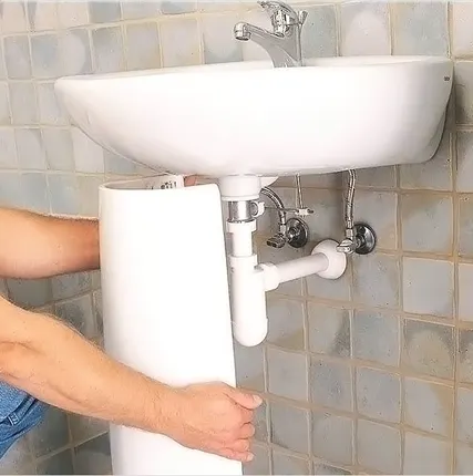 Фото №0 Монтаж раковины