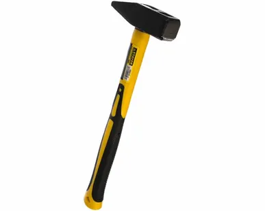 фото Молоток STAYER "PROFI" слесарный кованый с двухкомпонентной фиберглассовой ручкой, 0,8кг