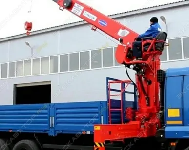 фото Аренда крана-манипулятора (КМУ) Kanglim KS1256G-II, Казань