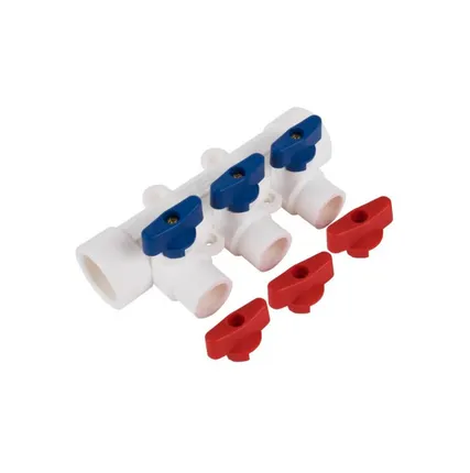 Фото №0 Коллектор 32 с 3 шаровыми кранами 20 RTP