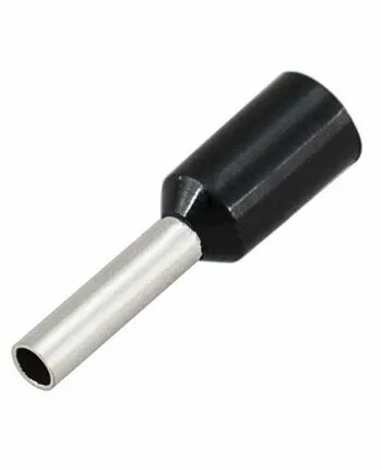 Фото №0 Наконечник штыревой втулочный изолированный НШвИ КВТ, упак. 100 шт. (6-12)