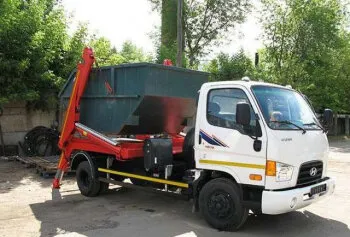 фото Вывоз строительного мусора контейнером Алушта Ялта
