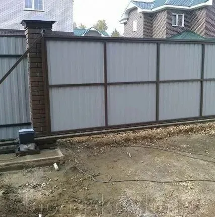 Фото №0 Ворота откатные