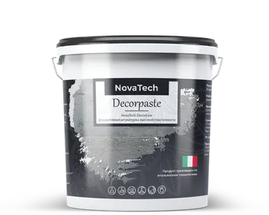 фото NovaTech Decopaste / Новатэк Декопаст Штукатурка декоративная моделирующая мультиэффектная