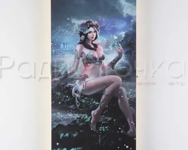 фото Нарды "Нимфа", деревянная доска 40 х 40 см, с полем для игры в шашки