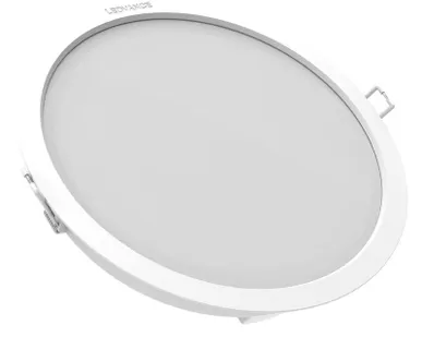 фото Светильник светодиодный Eco Class Downlight DL 865 WT 18Вт 6500К IP44 1710лм ДВО даунлайт кругл. встраив. ультратонкий LEDVANCE 4058075644298