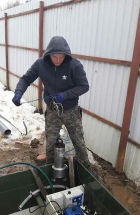 Фото №0 Монтаж станции биологической очистки