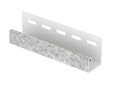 фото J-trim (ЮП) Стоун-Хаус "Кварцит" светло-серый 3 050 мм