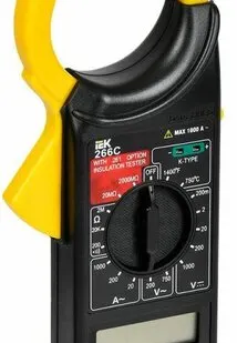 фото Клещи токоизмерительные Expert 266C IEK TCM-1C-266